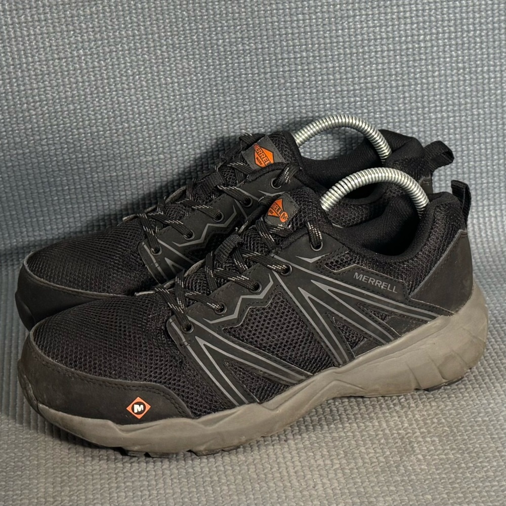 Merrell Fullbench Superlite Alloy Toe‎ SD+ Work Shoes Black Women’s Size 9.5
